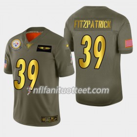 Miesten Pittsburgh Steelers NFL Pelipaita Minkah Fitzpatrick 39 Nike 2019 Salute to Service 100th
